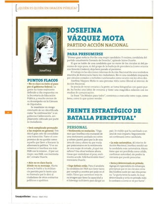 Los presidenciables en 2012