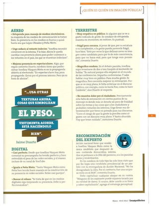 Los presidenciables en 2012