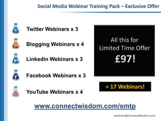 Creating a campaign hubBe relevant. Understand the content that will appeal to different audiences. Create an editorial calendar. Your social media marketing will be more effective §if you produce content on a regular, consistent schedule. Offer distribution choices, but keep a focus. Offer choice to alert subscribers to content using different types of channels since they will have different preferences. Syndicate through partners. Identify partner sites and networks who may publish your content, either in it’s original form or tailored for their audiences.Make communications two-way. Don’t just treat the channels as an alert or update service. Engage!5 rules of SMO – Rohit Bhargavahttp://www.smartinsights.com/social-media-marketing-alerts/what-is-social-media-optimisation-smo/