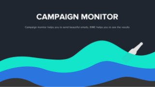 BIME Analytics : Campaign monitor