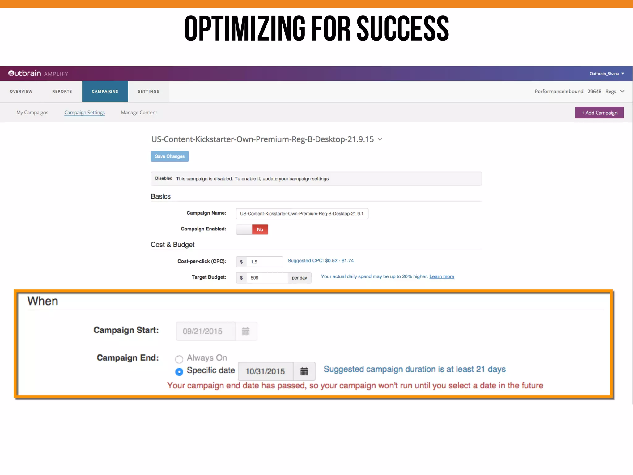 OPTIMIZINGFORSUCCESS
 