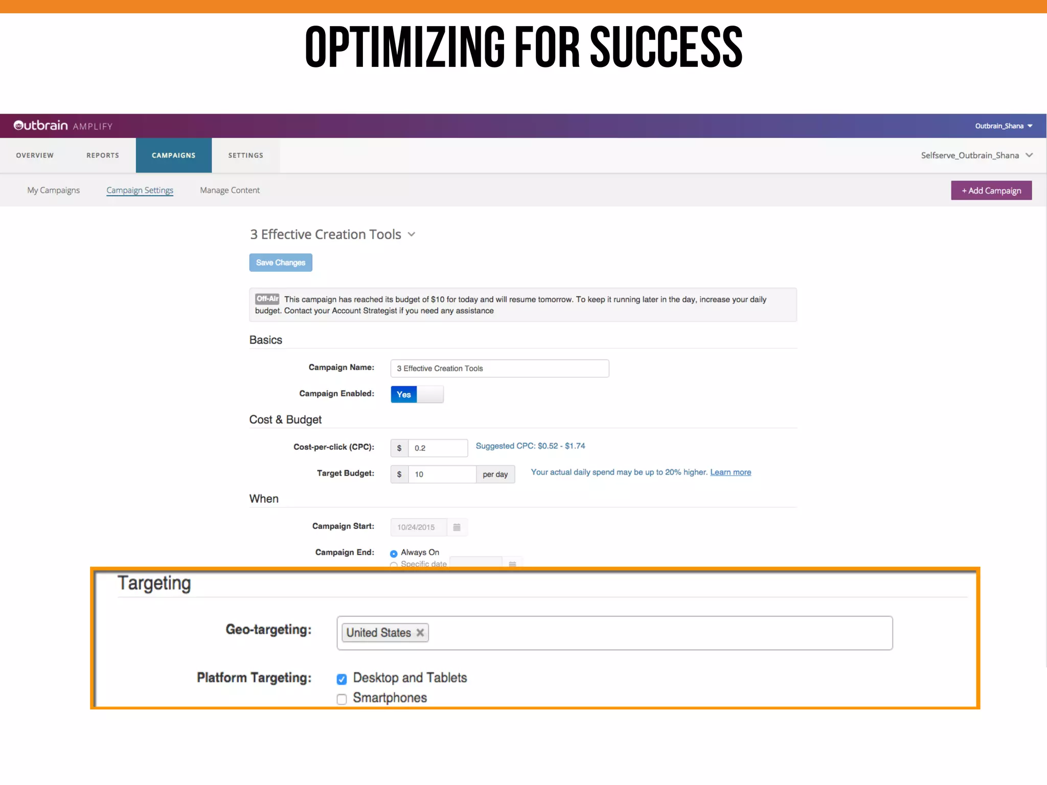 OPTIMIZINGFORSUCCESS
 