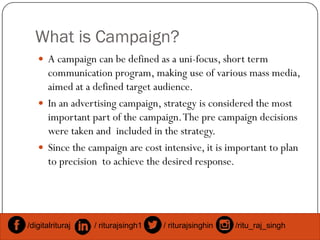 Campaign Planning | PDF