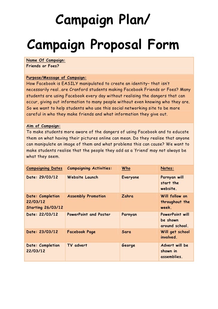 campaign-plan-proposal-form