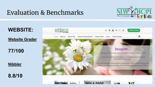 Evaluation & Benchmarks
WEBSITE:
Website Grader
77/100
Nibbler
8.8/10
 