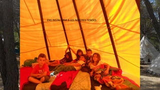 ENS INSTAL.LAM A LES NOSTRES TENDES.
 