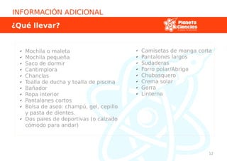 Campamento planeta-ciencias 2015