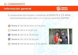 Campamento planeta-ciencias 2015