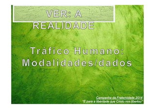 Campanha da Fraternidade 2014
“É para a liberdade que Cristo nos libertou”

 