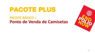 PACOTE PLUS
PACOTE BÁSICO +
Ponto de Venda de Camisetas




                              52
 