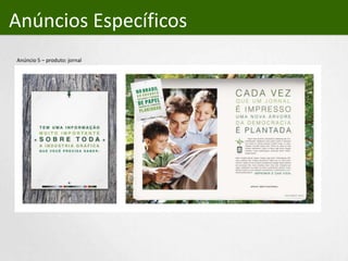 AnúnciosEspecíficosFormulários,documentos etc.Embalagens
