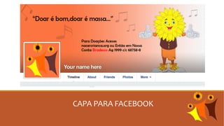 CAPA PARA FACEBOOK
 