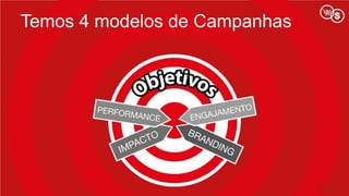 Temos 4 modelos de Campanhas
 