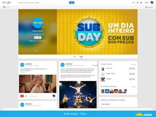 Redes Sociais - GPlus