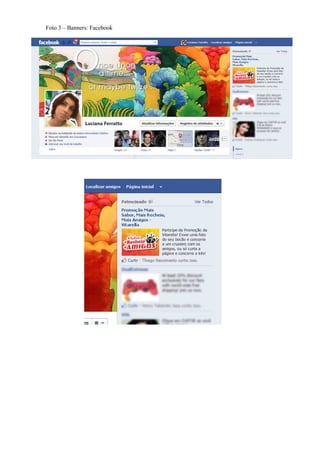 Foto 3 – Banners: Facebook
 
