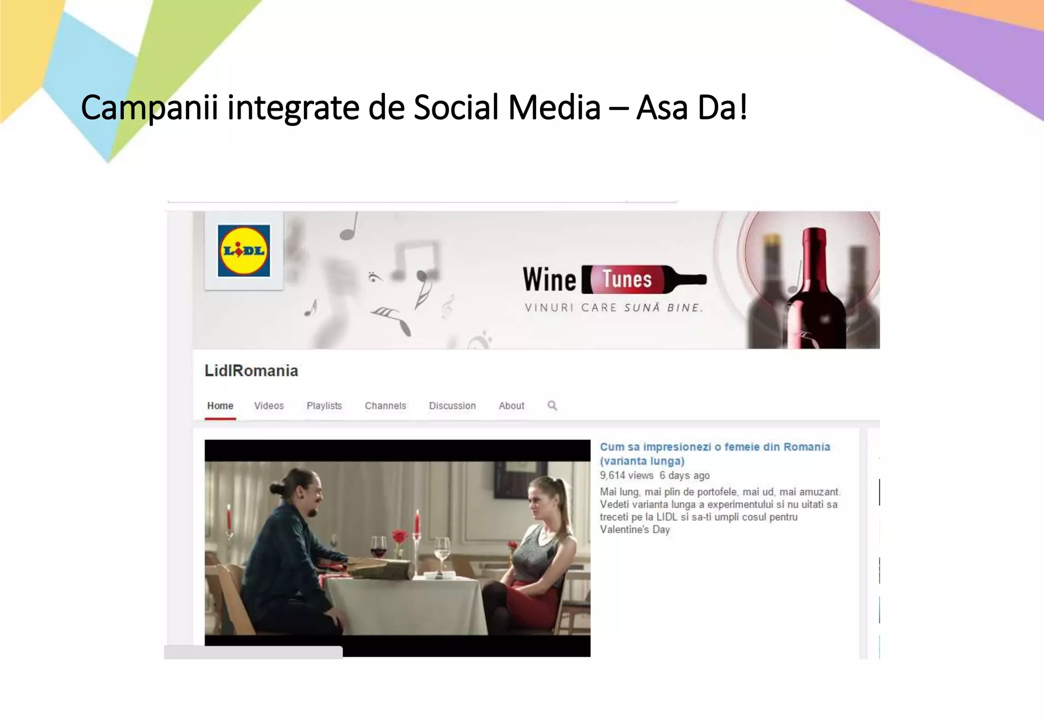 Campanii integrate de Social Media – Asa Da!
 