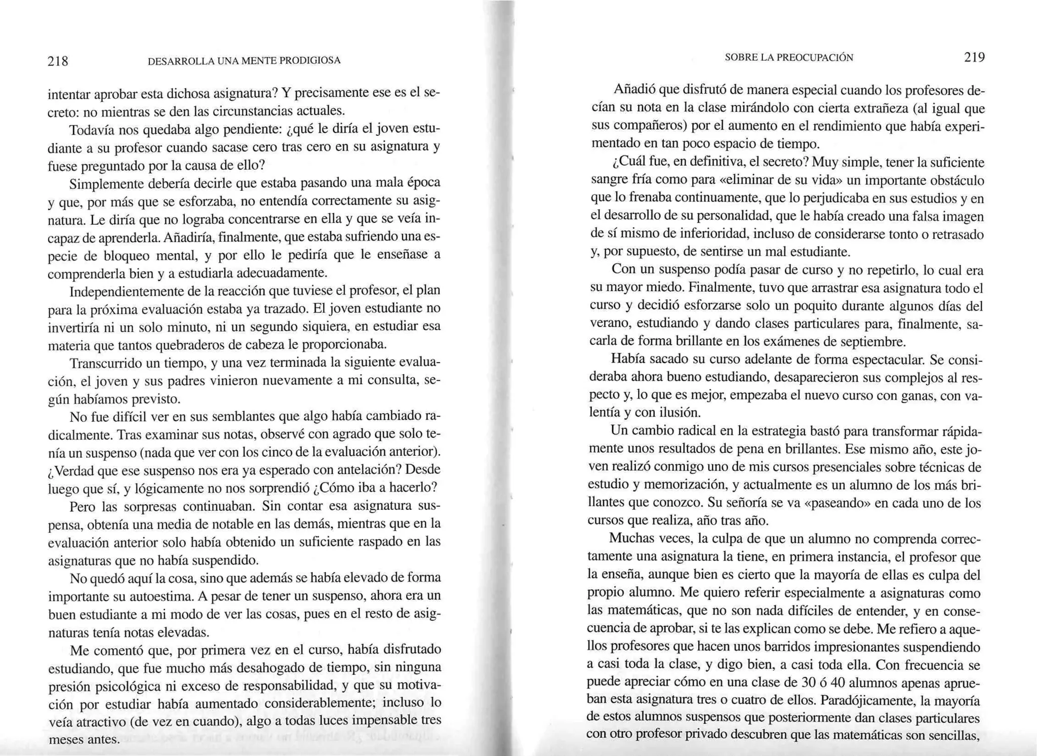 Desarrolla una mente prodigiosa