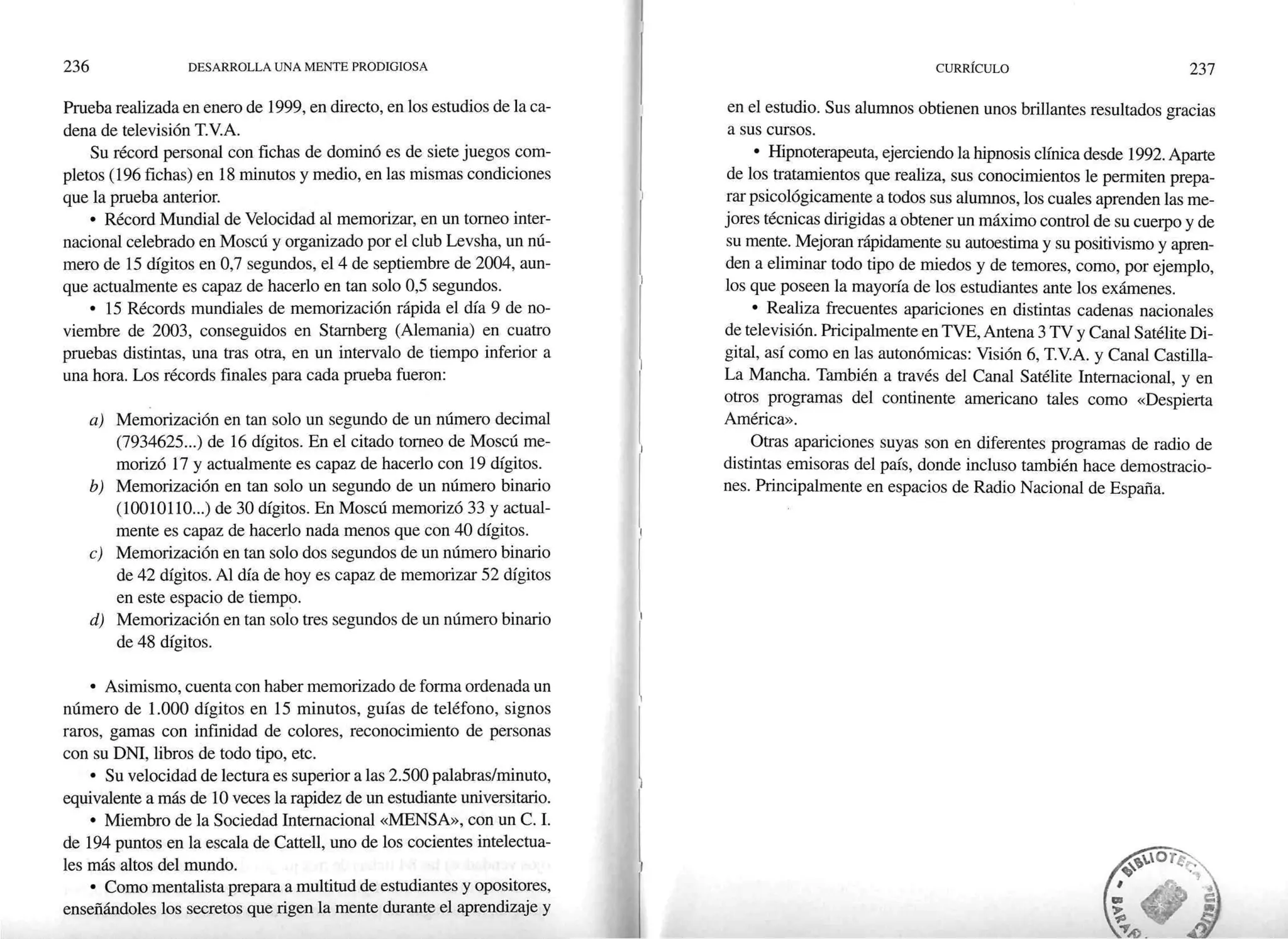 Desarrolla una mente prodigiosa