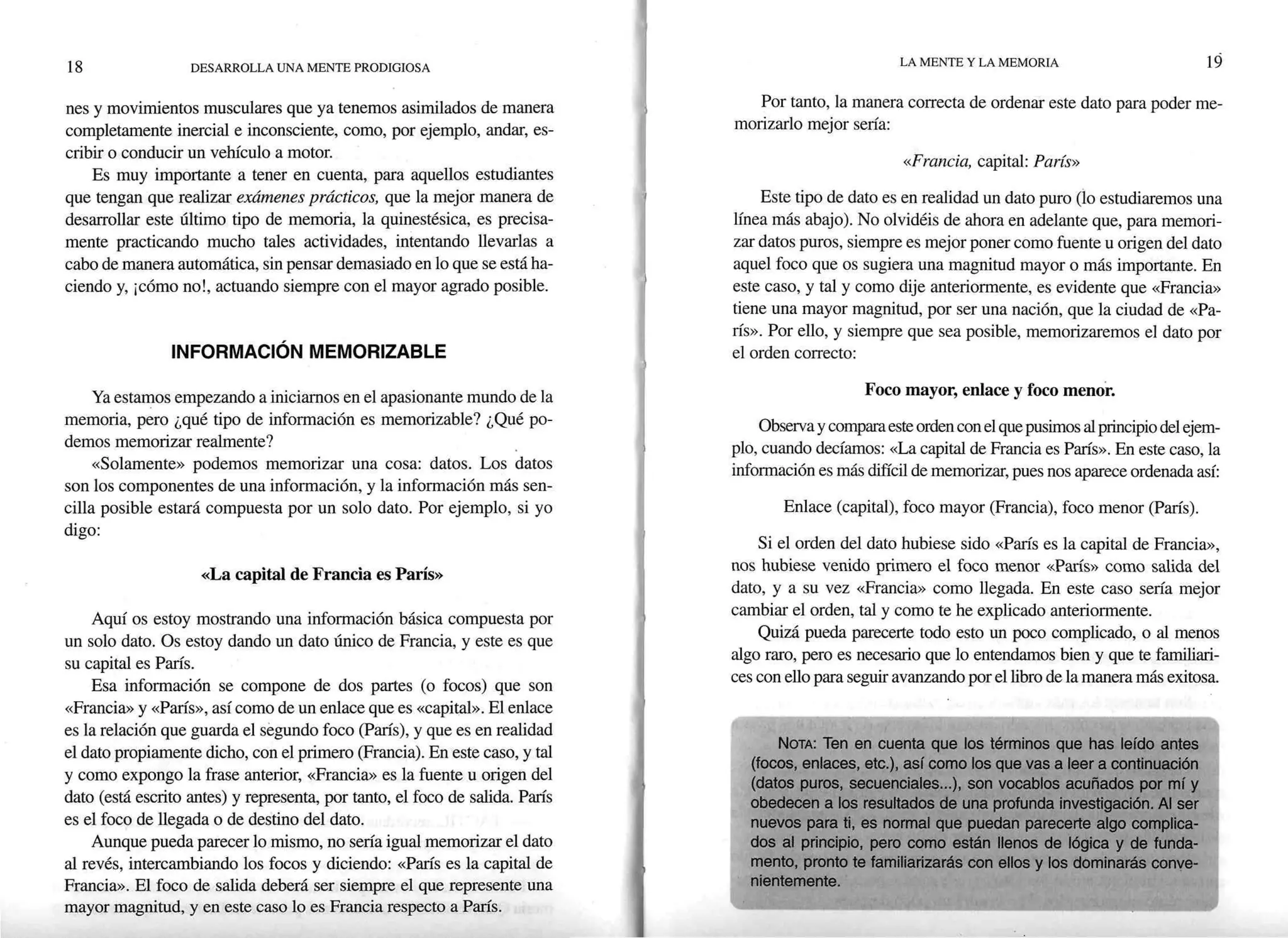 Desarrolla una mente prodigiosa