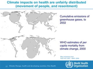 Climate Change and Health in Developing Countries: overcoming ...