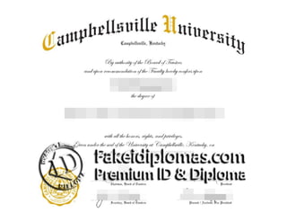 Campbellsville University degree