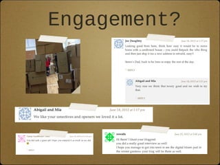 Engagement?
 