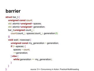 Fake threading (yield)
void entry()
{
setup(fun, 2);
while(!finish)
switch_to();
}
void fun()
{
…
wait();
...
}
void fun()
{
…
wait();
...
}
32
void entry()
{
setup(fun, 2);
while(!finish)
switch_to();
}
void fun()
{
…
wait();
...
}
void fun()
{
…
wait();
...
}
 