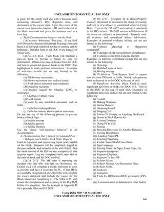 Camp delta standard operating procedures | PDF