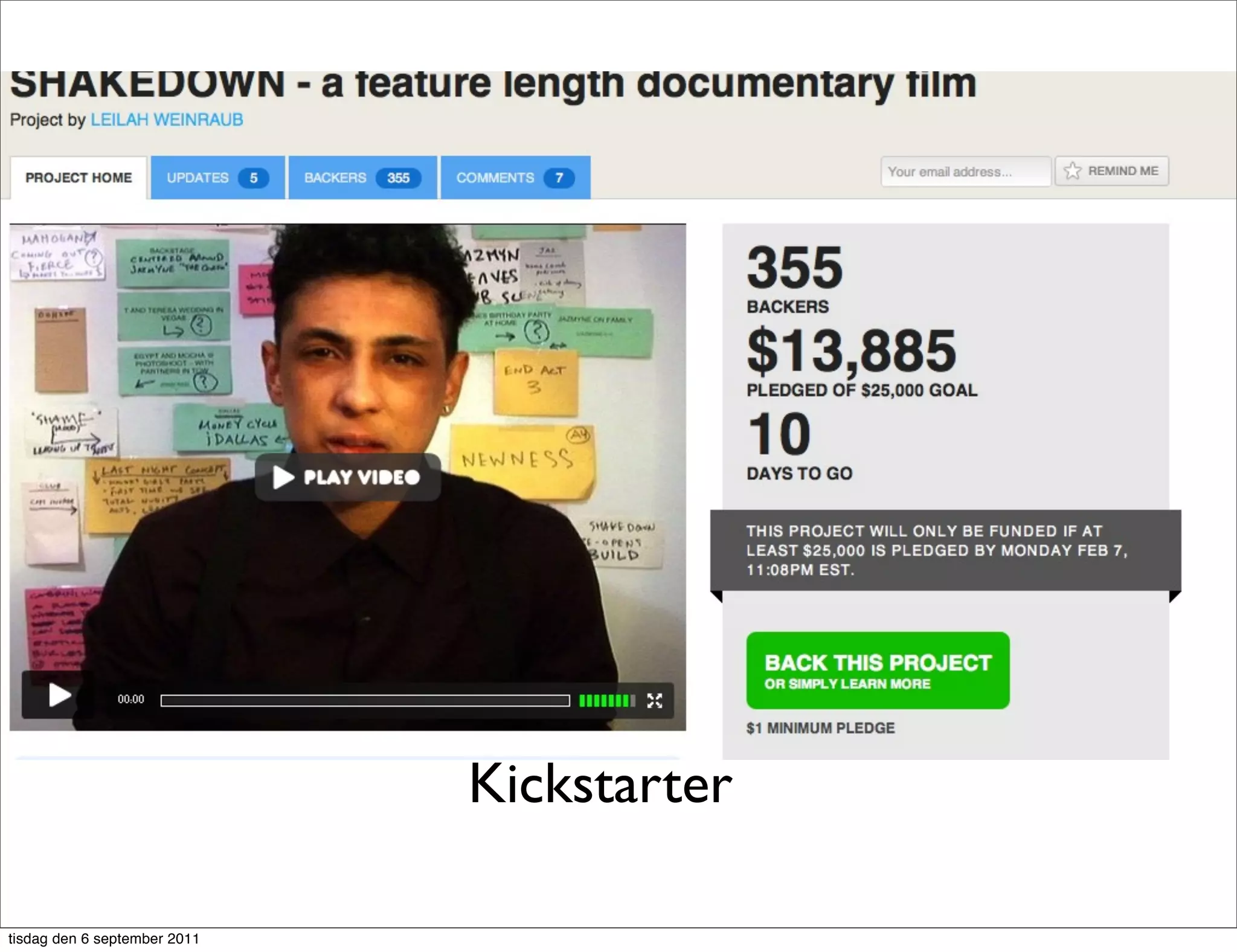 Kickstarter

tisdag den 6 september 2011
 