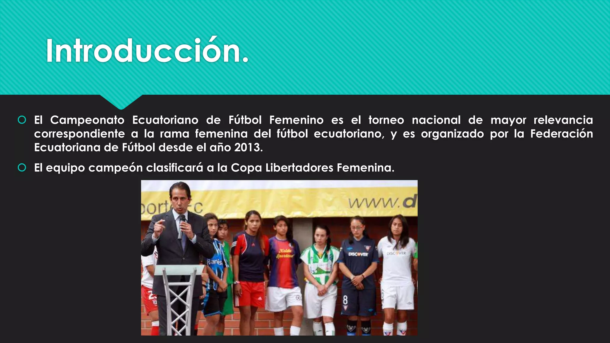Campeonato ecuatoriano de fútbol femenino PPT