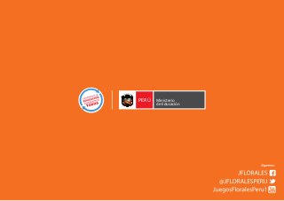 PERÚ

Ministerio
de Educación

 