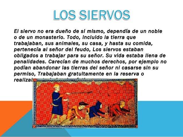 Campesinos en la sociedad feudal