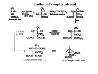 Synthesis of camphoronic acid
 
