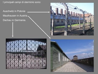 Campi di concentramento e di sterminio | PPT