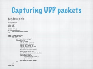 Camping: Going off the Rails with Ruby
