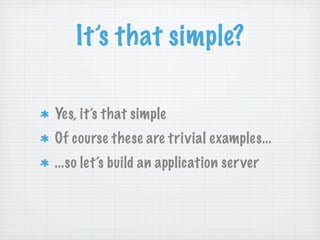 Camping: Going off the Rails with Ruby