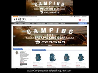 www.CampingandBackpackingGear.com
 