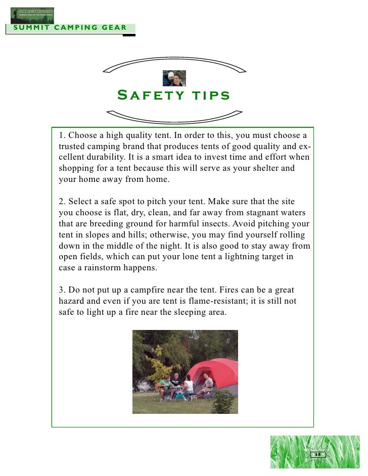 Camping Gear How to Choose It and Tips to Enjoy Any Camping Trip