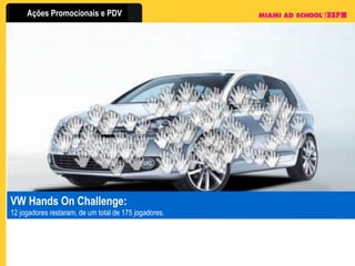 VW Hands On Challenge:  12 jogadores restaram, de um total de 175 jogadores.  