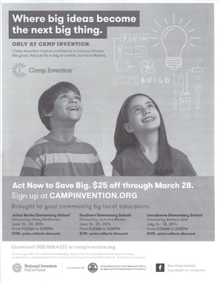 Camp invention english and spanish | PDF