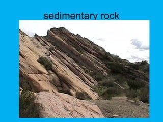 sedimentary rock
 