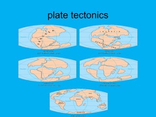 plate tectonics
 
