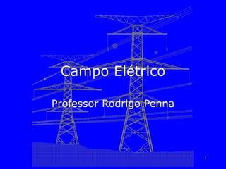 Campo Elétrico Professor Rodrigo Penna 
