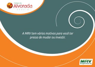 MRV Folder Campo Alvorada | São José dos Campos / SP