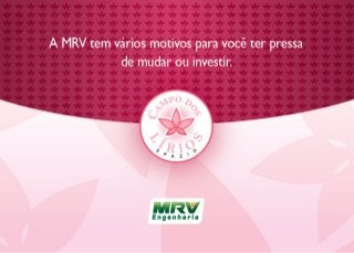 MRV Folder Campo dos-lírios | São José dos Campos / SP