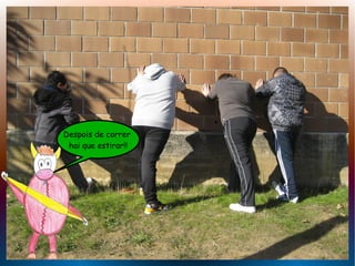 Despois de correr
hai que estirar!!

 