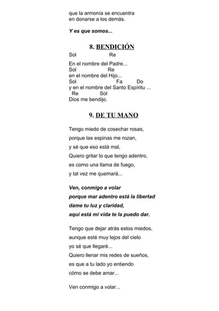 ACORDES PARA