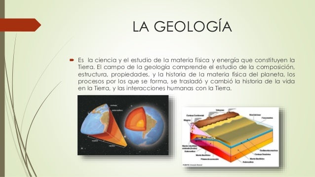 Campo de acción de las ciencias geoambientales