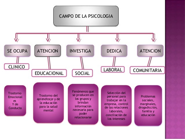 Campo de la psicologia