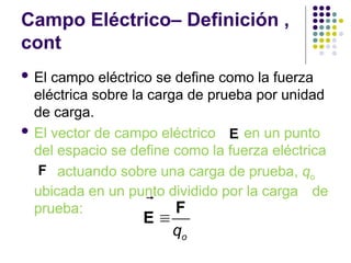 Campo Eléctrico aplicado a la ingenieria.ppt